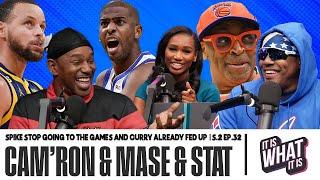 SPIKE LEE GOTTA STOP GOING TO KNICKS GAMES AND STEPH CURRY ALREADY FED UP | IIWII S2. EP.32