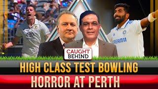 High Class Test Bowling | Horror At Perth | Caught Behind