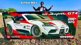RC Traxxas Toyota Supra MK4 Car Unboxing & Testing  - Chatpat toy TV