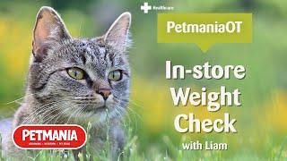 FREE In-Store Weight Check for Cats in Petmania Ireland with Liam