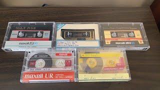 Video Request: My Top 5 favorite blank cassettes to record on!