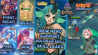 NEW HERO 128 SUPPORT SKILLS, MLBB X SAKURA, NOVARIA COLLECTOR, AURORA COLLECTOR - MLBB UPCOMING SKIN