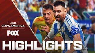 Argentina vs. Colombia Highlights | 2024 Copa América | Final