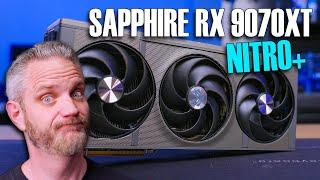 Sapphire 9070XT Nitro+ First Look... This design is just AWESOME!