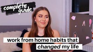 8 Work From Home Healthy Habits That Changed My Life | Motivation and Productivity Tips