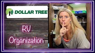 RV Décor and Organization - Dollar Tree Pantry Organization - Hidden Space