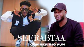 CUMEER BIGFAN - SEERABTA - OFFICIAL MUSIC VIDEO REACTION BY FAATAX HD 2024