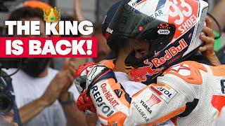 Marc Marquez Wins Again After 581 Days | MotoGP Germany
