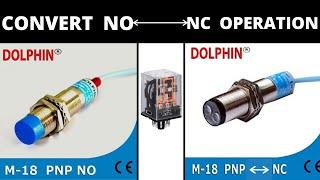 NO Sensor to NC Sensor Circuit Wiring/Connection II Proximity Sensor Wiring (MY2N-GS)