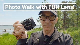 Photo Walk with FUN lens –Funleader 18mm F8 Bodycap lens