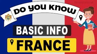 Do You Know France Basic Information | World Countries Information #63 - General Knowledge & Quizzes