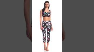 Seafolly Women's Flower Festival Scuba Neoprene Legging | SwimOutlet.com