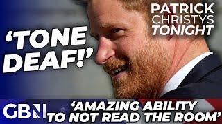 'MANIPULATIVE' Prince Harry SLAMMED as 'TONE DEAF' after accepting Pat Tillman award: 'I'm SHOCKED'