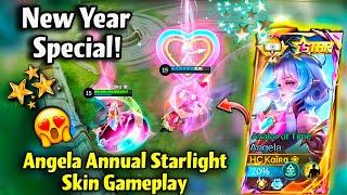 NEW YEAR SPECIAL ANGELA ANNUAL STARLIGHT SKIN GAMEPLAY!⌛⭐