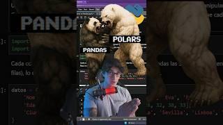 PANDAS vs POLARS. #python #programacion #dataanalysis #datascience