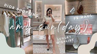 Sun(day) Vlog: Dior’s Fall 2024 Event, Luxury Wishlist Update, PR Haul