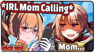 Gigi's Stream Got Interrupted by Gigi's Mom Calling but... 【Gigi / Hololive EN】