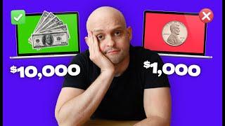 $1k website vs $10k website | What's the difference...?