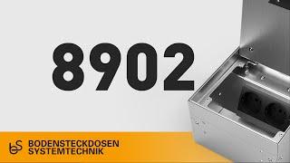 89er Serie [8902] - Produktvorstellung | BS Bodensteckdosen Systemtechnik