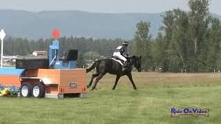 061XC Jennifer Brannigan on True Story CCI2* Long Cross Country Rebecca Farm July 2024