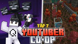 Minecraft YTB Co-op Tập 7: Xây Máy Farm Trail Chambers Và Wither Rose Bất Ổn!!