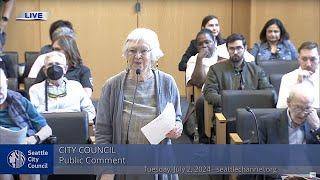 Select Committee on 2024 Transportation Levy Public Hearing 7/2/24