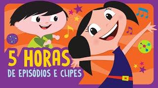 🟠 MARATONA 5 HORAS EPISÓDIOS E CLIPES ️ O Show da Luna!