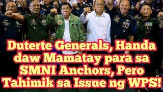 Duterte Generals Putak nang Putak sa Issue ng SMNI Anchors, Pero Dedma sa Pananakop ng China sa WPS!