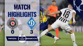 Dynamo Kyiv's Total Domination Over Partizan!