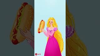 Kindness of Rapunzel  #shorts #FairyTalesShorts #fairytales