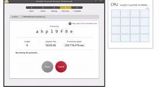 Bandizip - Password Recovery - sample file test