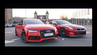 Audi RS7 770hp vs GT-R 700hp Lanos 500hp