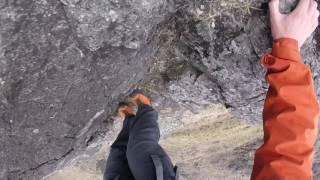 Scramble between Bla Bheinn summits