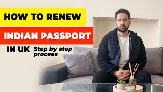 How to Renew Indian Passport in UK | step by step process #vfsinuk #indianembassyinuk