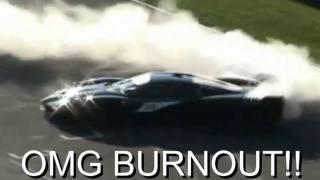 Michael Schumacher in Ferrari FXX Burnouts & Accelerations!!