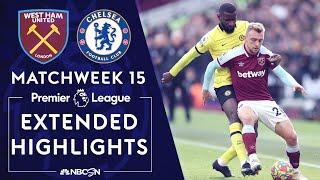 West Ham United v. Chelsea | PREMIER LEAGUE HIGHLIGHTS | 12/4/2021 | NBC Sports