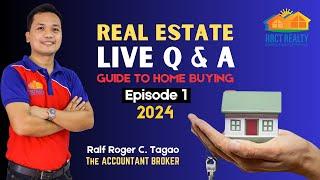 Real Estate Home Buying Guide ( LIVE Q & A) with RRCT - October 15, 2024