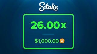 TURNING $10 TO $1000 On Stake