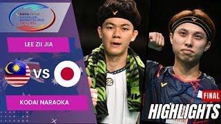 Lee Zii Jia (MAS) vs Kodai Naraoka (JPN) - F | Australian Open 2024