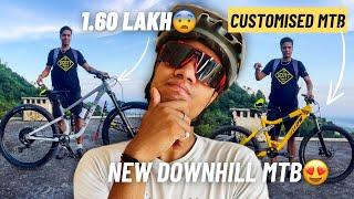 1.60 Lakh ki new downhill MTB | MTB trails Vlog