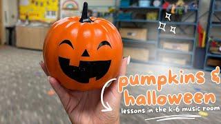 PUMPKINS + HALLOWEEN K-6 MUSIC UNIT // watch me teach (slides included!)