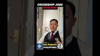 BARTENDER - Cruise Ship Jobs ️