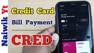 How to make Credit card Bill payment with CRED