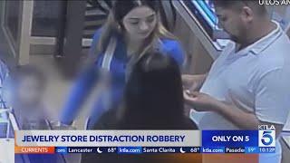 Century City jewelry store distraction theft