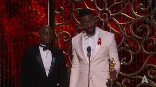 "Moonlight" wins Best Adapted Screenplay | 89th Oscars (2017)