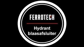 Ferrotech - Hydrant blaasafsluiter