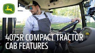 4075R Compact Utility Tractor Cab | John Deere