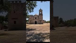 Church at Mission San Jose #shorts #church #missions #religion #history #texas #unesco #sanantonio