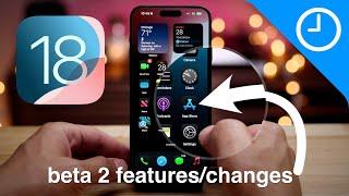 40+ iOS  18 Beta 2 - Changes and Features