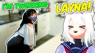 Filian's chat betrays her for REAL LIFE LAYNA (COOKING STREAM)